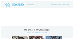 Desktop Screenshot of newjerseyhomeinspectors.com